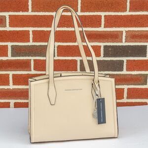 Women's Medium Handbag FRENCH CONNECTION Alisa Pebble Triple Section Satchel